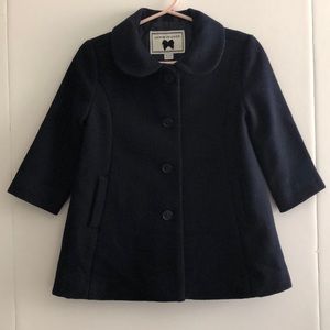 Janie and Jack Bow Peacoat